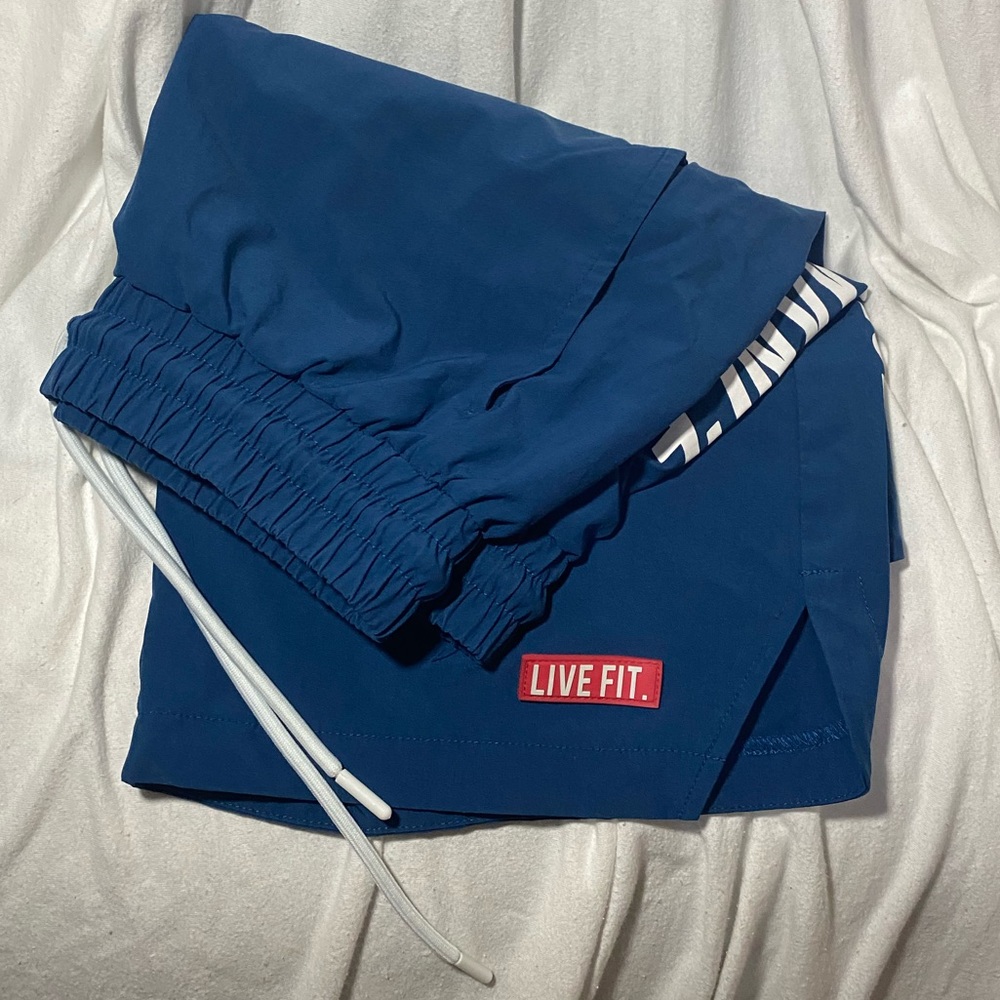 LVFT. Men’s Performance Shorts. Blue. Size Small.